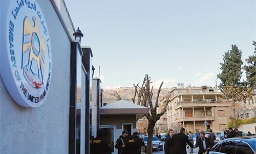 UAE reopens embassy in Syrian capital, boosting Assad