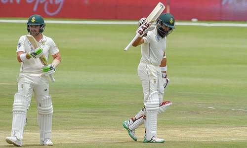 Elgar and Amla guide South Africa to victory against Pakistan in opening Test
