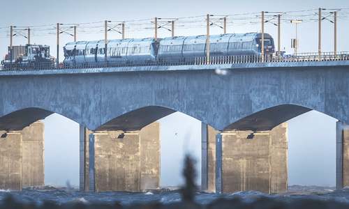 Six die in rail accident on Danish bridge