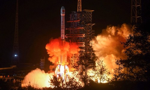 China lands probe on far side of moon in world first China lands probe on far side of moon in world first
