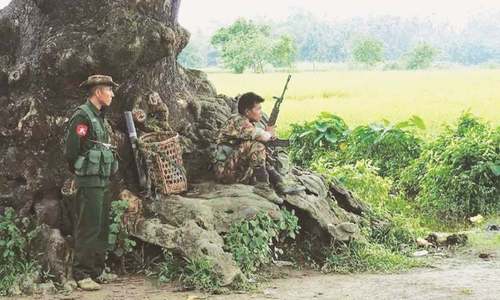 Rakhine rebels kill 13 policemen in Myanmar Rakhine rebels kill 13 policemen in Myanmar