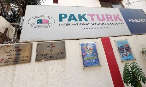 Turkish organisation takes over Pak-Turk schools Turkish organisation takes over Pak-Turk schools