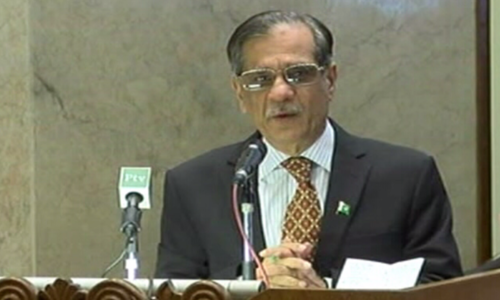 Had hoped the matter of Nai Gaj Dam's construction would be resolved within my tenure: CJP Nisar