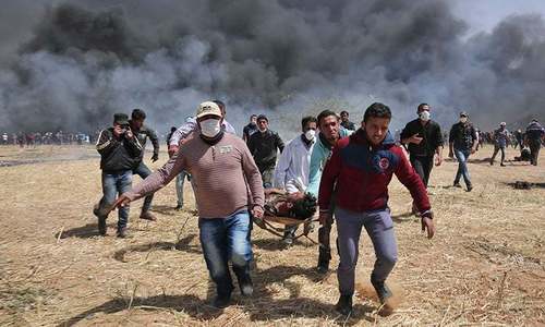 Israeli gunfire kills Gaza woman during border protests Israeli gunfire kills Gaza woman during border protests