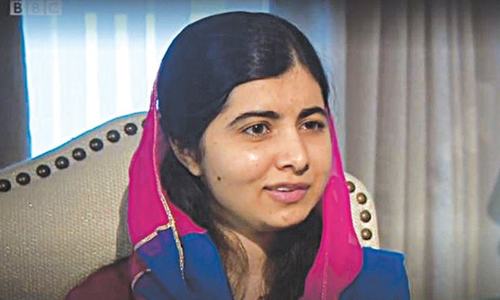 Have a photo of Benazir in my dorm: Malala