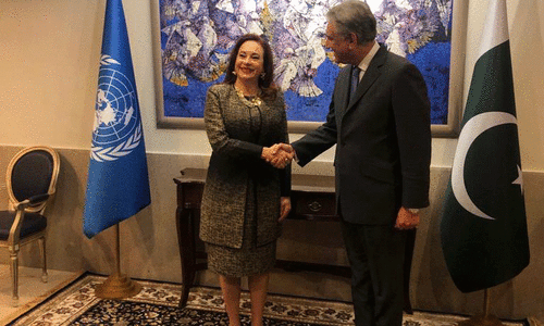 UNGA President Maria Espinosa calls on FM Qureshi in Islamabad UNGA President Maria Espinosa calls on FM Qureshi in Islamabad
