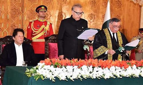 Justice Asif Saeed Khosa sworn in as 26th Chief Justice of Pakistan