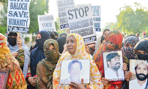 Missing persons start returning home in Balochistan Missing persons start returning home in Balochistan