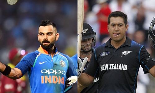 Kohli vs Taylor: star batsmen headline India-New Zealand series
