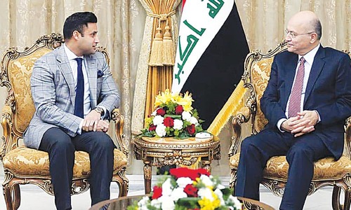 PM&rsquo;s aide discusses ties with Iraqi president
