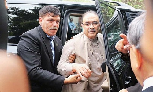 Objections to be heard today to Zardari&rsquo;s disqualification writs