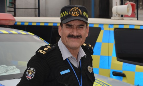 How an ordinary Peshawar traffic warden uses Facebook to promote the image of police