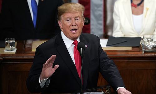 'Great nations don't fight endless wars': Trump defends troops' withdrawal in State of Union address