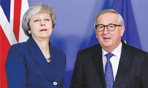UK, EU leaders spar during &lsquo;robust&rsquo; Brexit talks