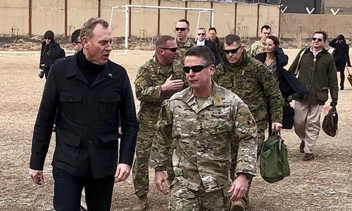Top Pentagon official in Afghanistan amid push for peace Top Pentagon official in Afghanistan amid push for peace