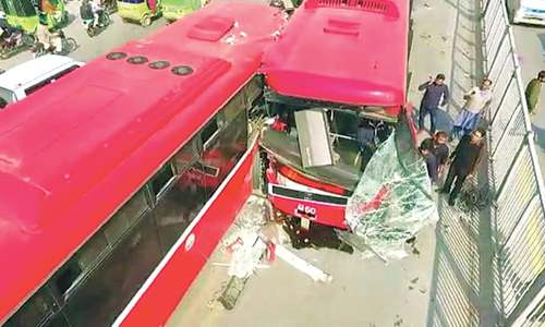Woman killed in Lahore metro bus accident