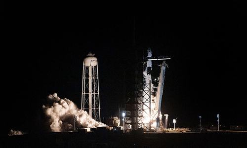 New SpaceX astronaut capsule successfully launched on ISS test mission