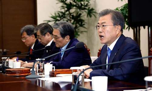 South Korea's Moon urges new US-North denuclearisation talks