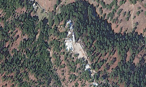 Images show Balakot buildings  intact at scene of Indian attack