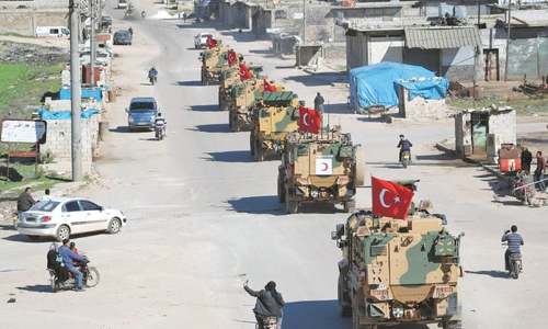 Turkey, Russia begin patrols in Syrian province