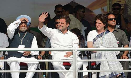 India's Congress duo Rahul and Priyanka launch election campaign on Modi's home turf