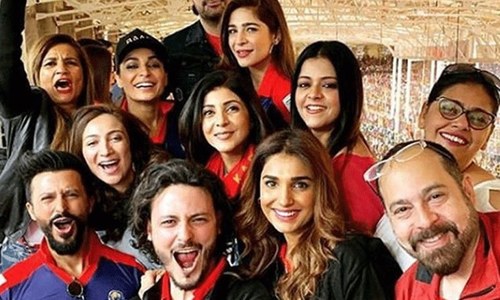 پاکستان سپر لیگ اور شوبز ستاروں کا جوش و جنون