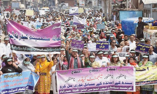 Secondary school teachers intensify drive against &lsquo;management cadre&rsquo;
