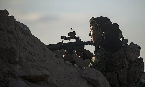 Doomed IS militants retreat within shrinking Syria bastion