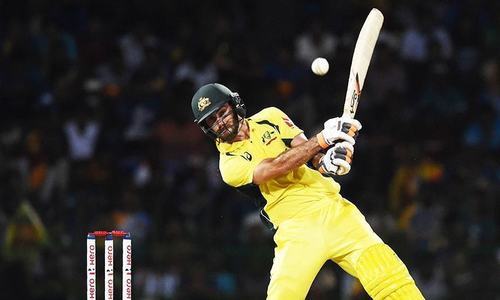 Sick Maxwell in doubt for Pakistan opener