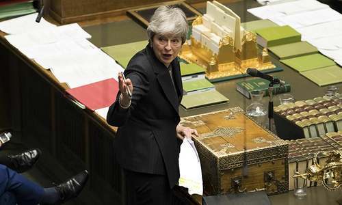 Britain's May reportedly on the brink amid Brexit crisis