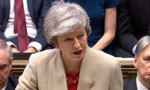 Death knell for British PM May's Brexit deal as lawmakers reject it by 286 to 344