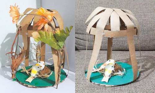 Wonder Craft: Paper birdhouse