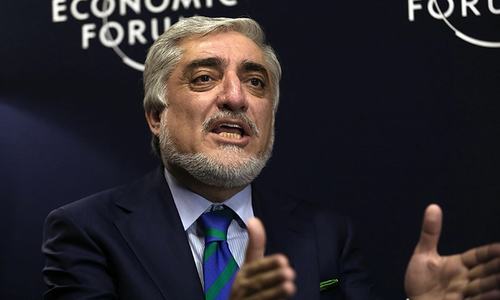 Afghan chief executive supports delegation for Taliban talks