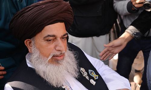 LHC seeks written guarantee from Khadim Rizvi that he won't create unrest if released on bail