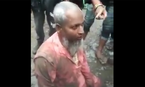 Elderly Muslim man thrashed, 'forced to eat pork' over accusations of selling beef in India