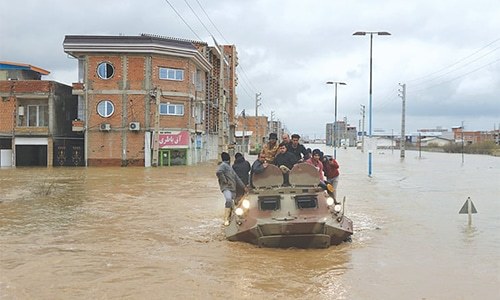 Pakistan dispatches first shipment of relief goods to flood-hit Iran