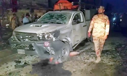Two killed, 10 injured in Chaman blast targeting FC vehicle: police