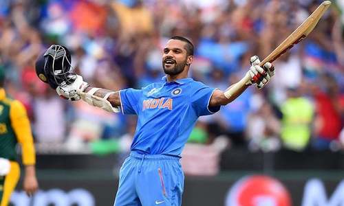 Ganguly backs India opener Dhawan to shine at World Cup