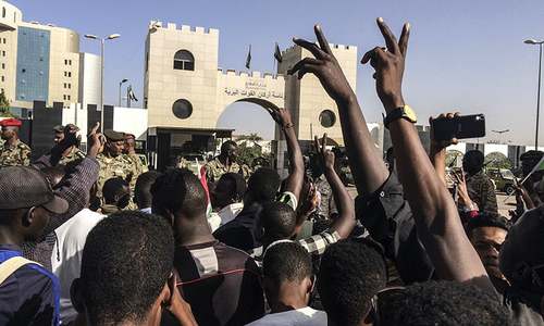 Sudan protesters present demands to military in talks