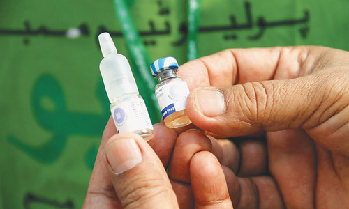 Lab test shows polio vaccine safe, says Peshawar commissioner