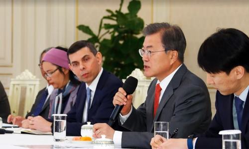 South Korea stands ready to facilitate 3rd Trump-Kim summit anytime: Moon South Korea stands ready to facilitate 3rd Trump-Kim summit anytime: Moon