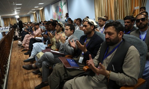 Kabul on lockdown as assembly discusses peace with the Taliban