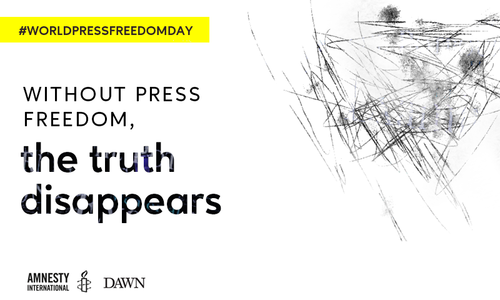 Without press freedom, the truth disappears