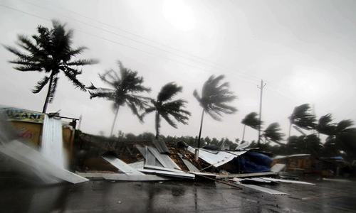 Two dead as monster Cyclone Fani batters eastern India
