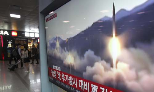 North Korea fires short-range 'projectiles' into sea: Seoul