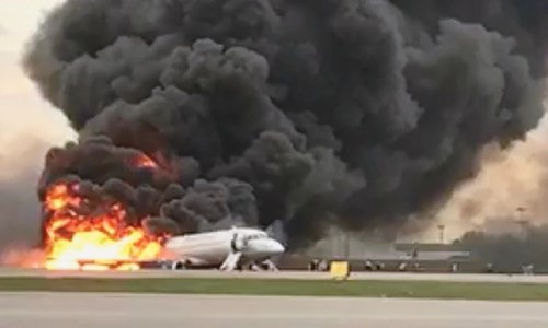 13 killed in Moscow plane blaze