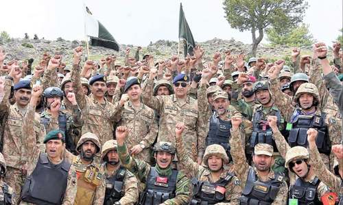 COAS briefed on border fencing, development progress in North Waziristan: ISPR