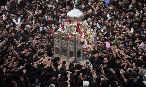 In pictures: Youm-i-Ali observed across Pakistan amid strict security arrangements