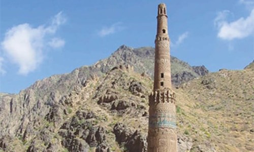 12th-century Afghan minaret saved from floodwaters
