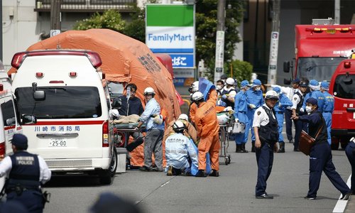 Two dead, including schoolgirl, after Japan mass stabbing Two dead, including schoolgirl, after Japan mass stabbing